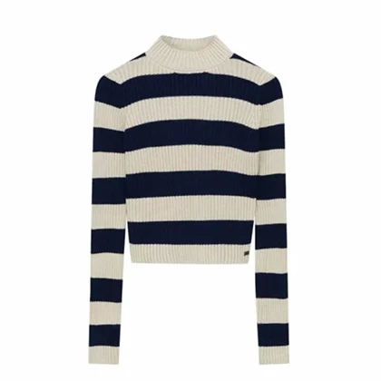 Striped Knit Sweater